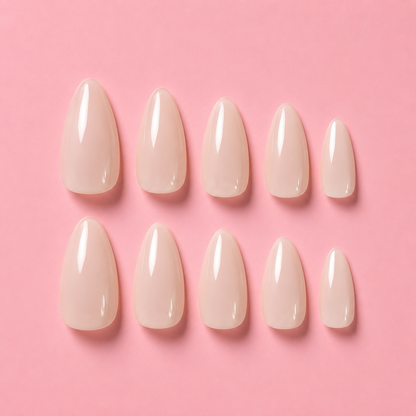 Milky white with pearl chrome
