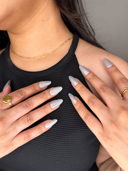 Grey Silk Cateye