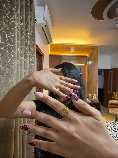 Midnight Cherry Dots