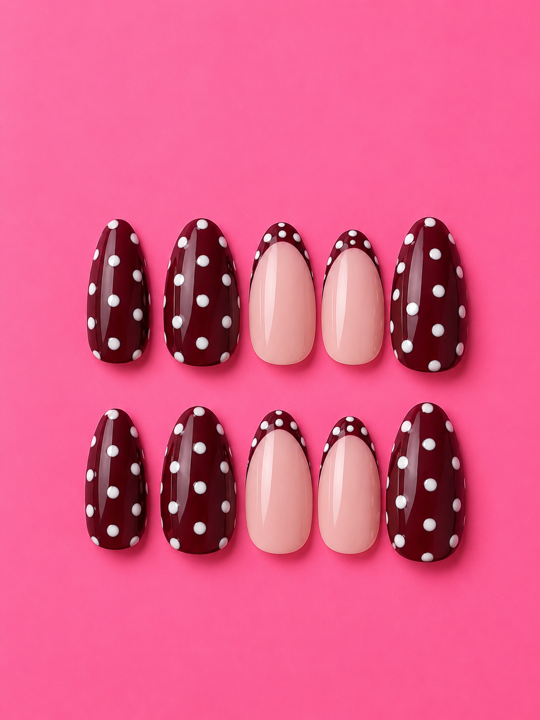 Midnight Cherry Dots