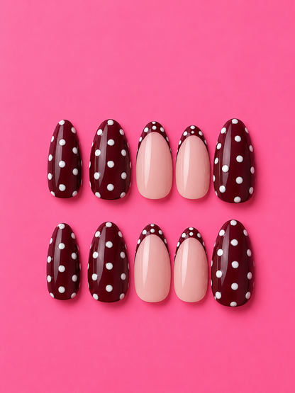 Midnight Cherry Dots
