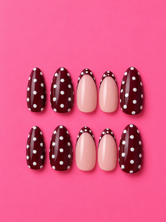 Midnight Cherry Dots