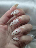 Milk White Cherry Dot