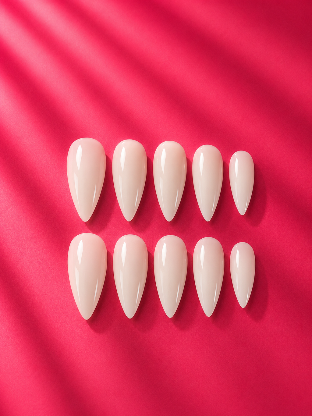 Milky white