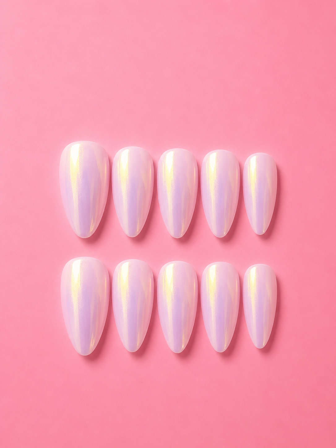 Nude pink chrome