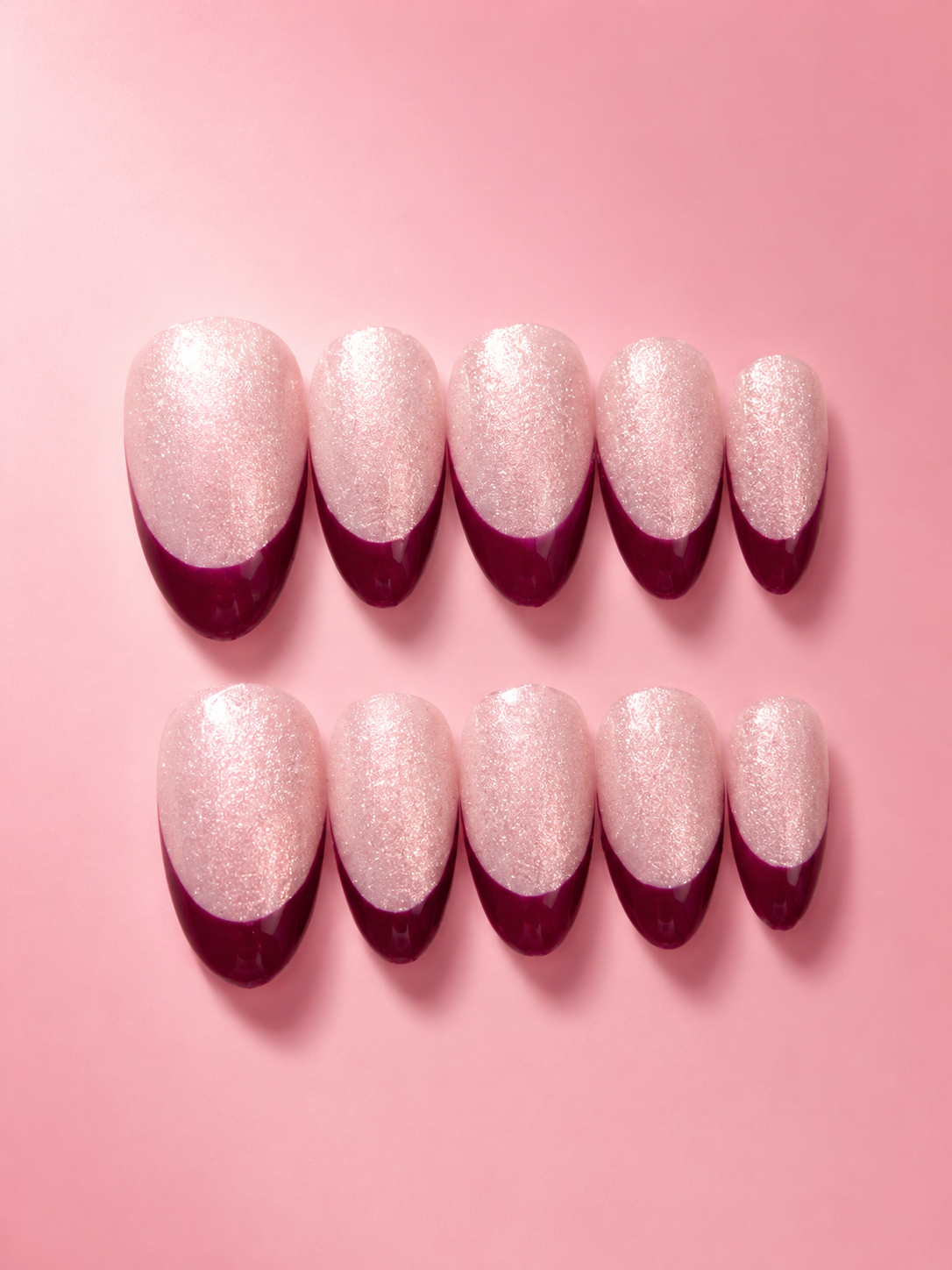 Pink Cateye with wine french