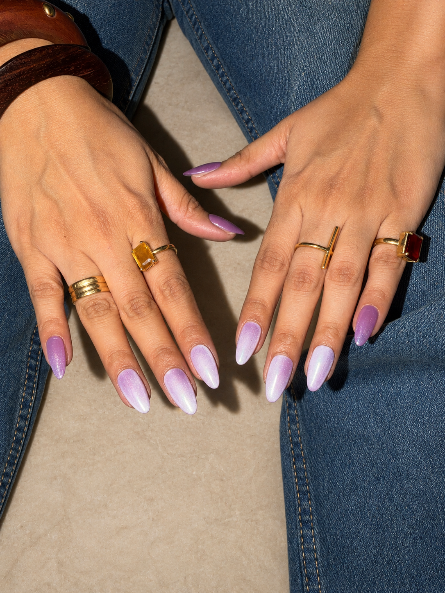 Light purple Cateye