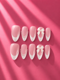 Satin Ribbon Nails