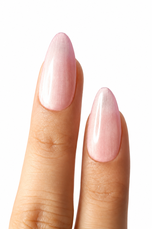 Nude pink cateye