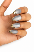 Blue Cateye with Golden French