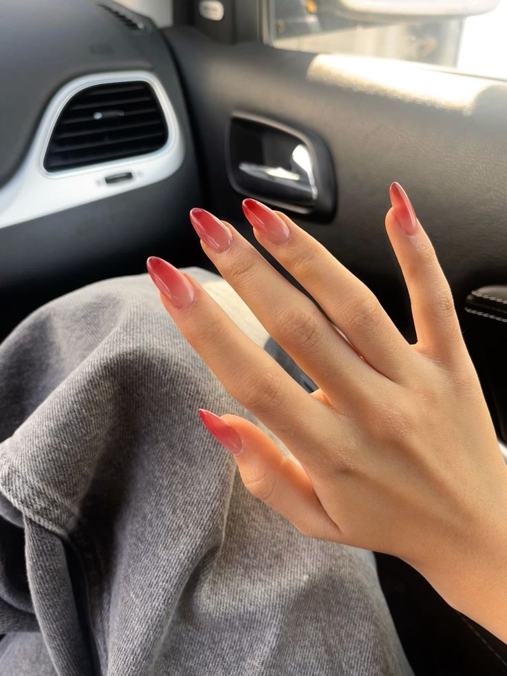 Red Candy ombre